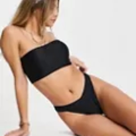 New! South Beach mix and match V bikini bottom in black 19893 - Picture 3 of 12